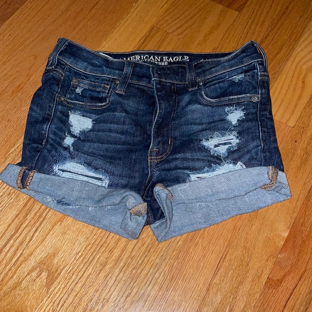 American eagle womens jean shorts